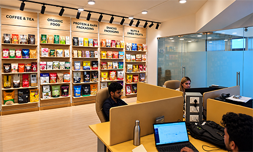 SwissPack Bengaluru office product showroom